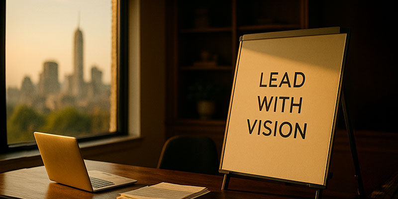 Lead with vision